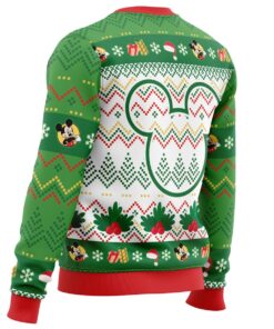 Merry Christmas Mickey Mouse Plus Size Ugly Christmas Sweater Xmas Gift For Disney Fans 3