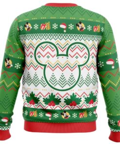 Merry Christmas Mickey Mouse Plus Size Ugly Christmas Sweater Xmas Gift For Disney Fans 4