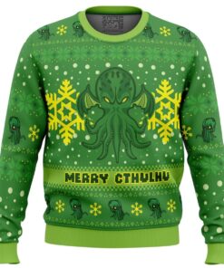 Cthulhu Cultist Christmas Christmas Sweatshirt