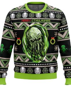 Merry Cthulhumas Cthulhu Ugly Christmas Sweater Xmas Gift For H P Lovecraft Fans