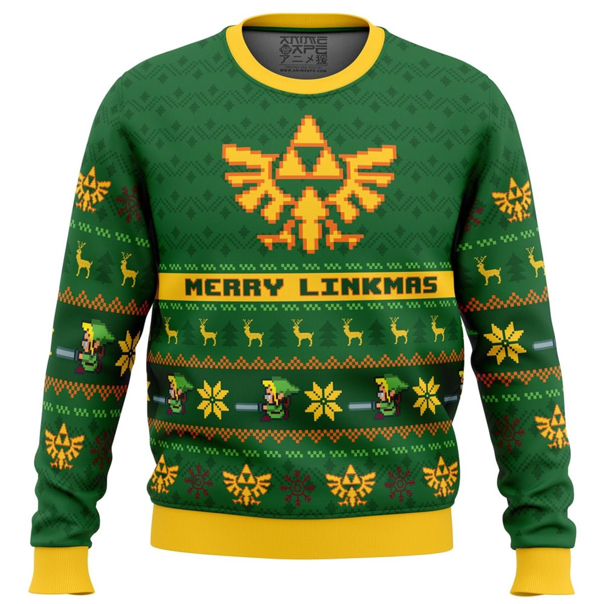 Link Legend Of Zelda Ugly Xmas Sweater