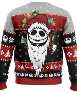 Merry Nightmare The Nightmare Before Christmas Ugly Christmas Sweater Funny Gift For Movie Fans 4