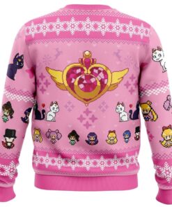 Merry Senshi Sailor Moon Christmas Sweater Women