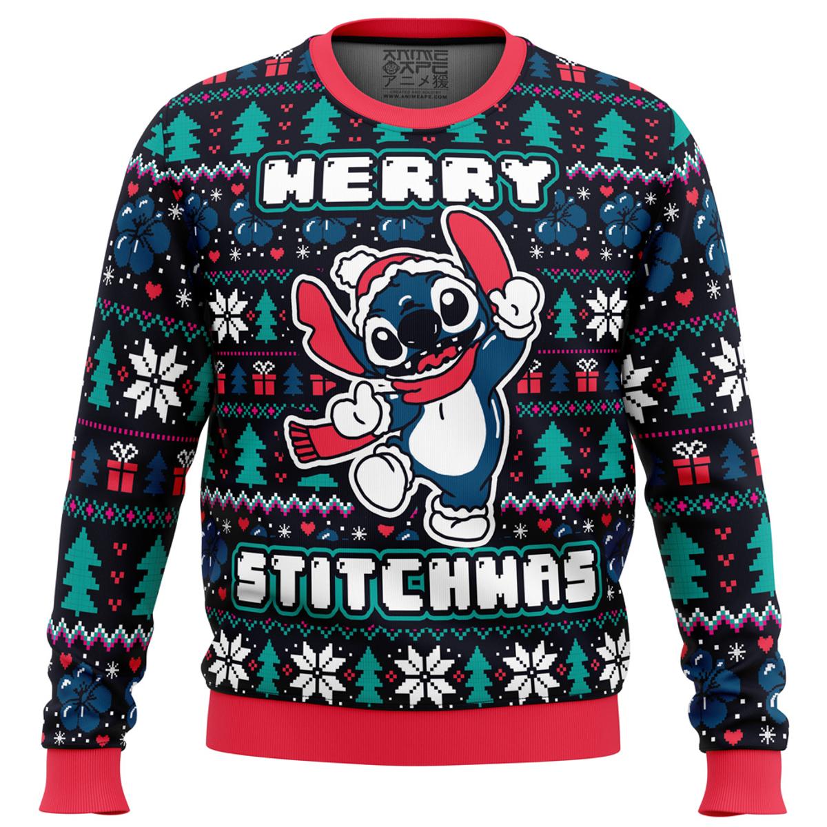 Merry Stitchmas Stitch Christmas Sweatshirt