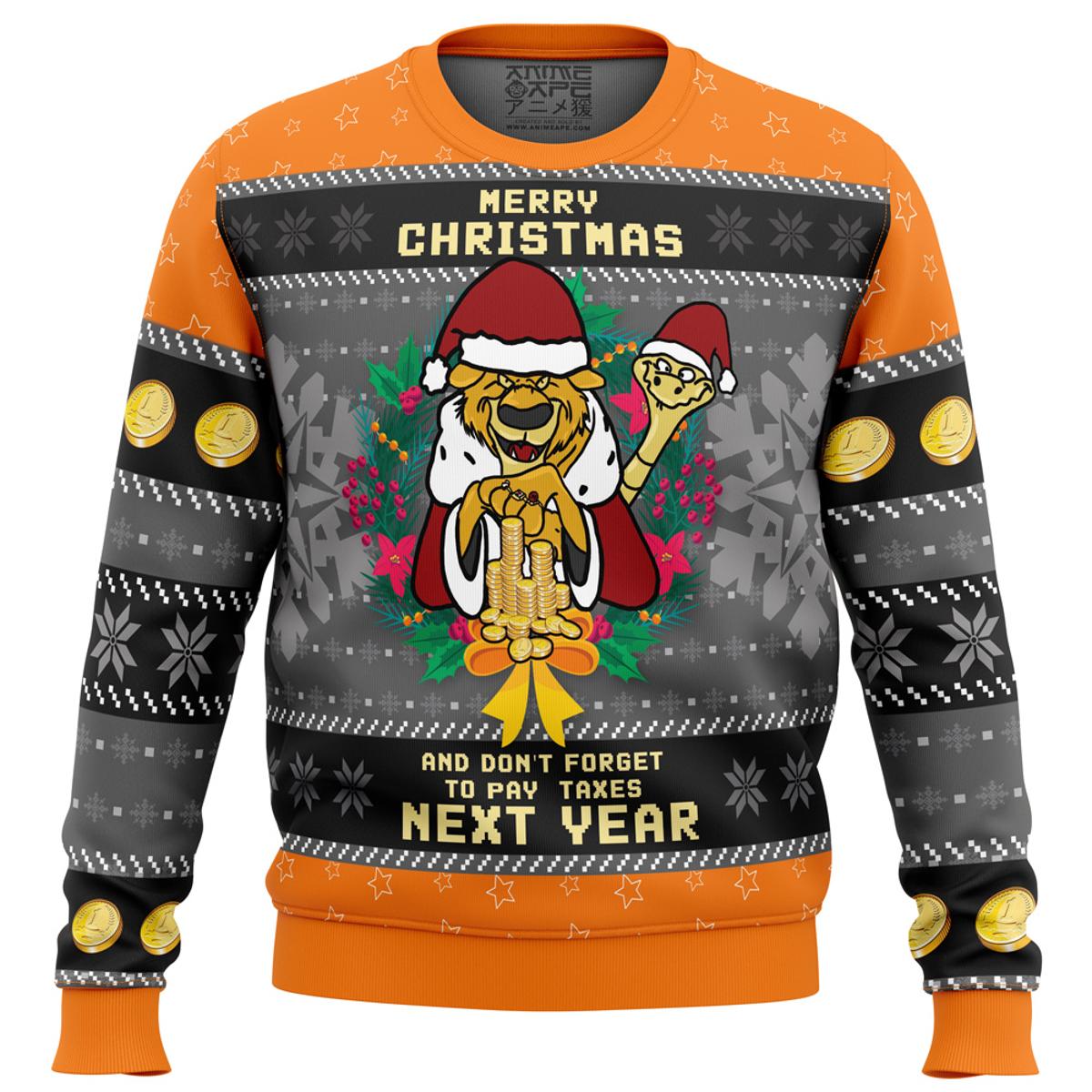 A Very Shenron Christmas Dragon Ball Z Christmas Sweater For Men And Women