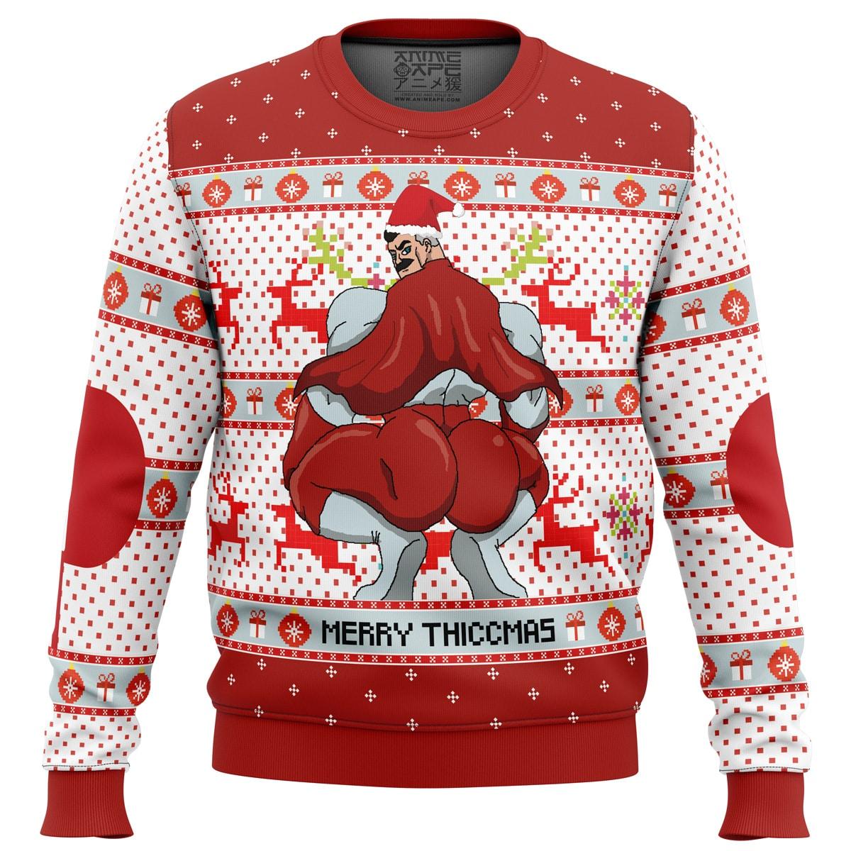 Invincible Womens Ugly Christmas Sweater