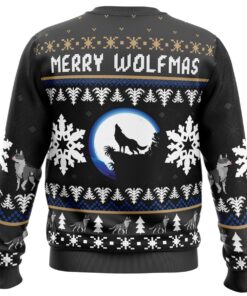 Merry Wolfmas Wolf Christmas Sweater Best Gift For Men Women