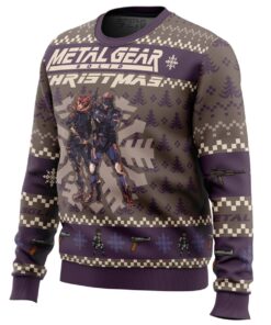 Metal Gear Solid Christmas Style Unisex Ugly Christmas Sweater For Game Lovers 2