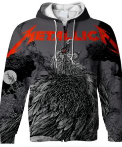 Metallica Germany Concert Limited Zip Hoodie For Fans