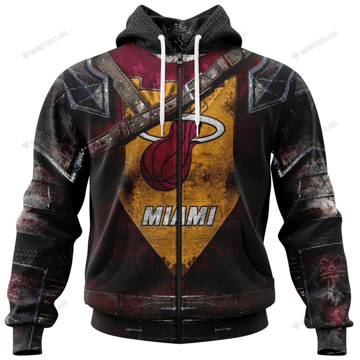 Miami Heat White Eastern Conference Champion Zip Hoodie Gift For Fans