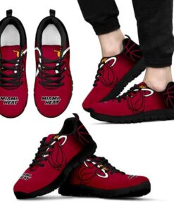 Miami Heat Running Shoes Red Best For Fans