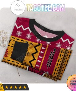 Miami Heat Yellow Red Ugly Christmas Sweater Gift For Fans