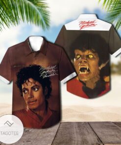 Michael Jackson Vampire Thriller Single Hawaiian Shirt Best Vintage Outfit For Fans