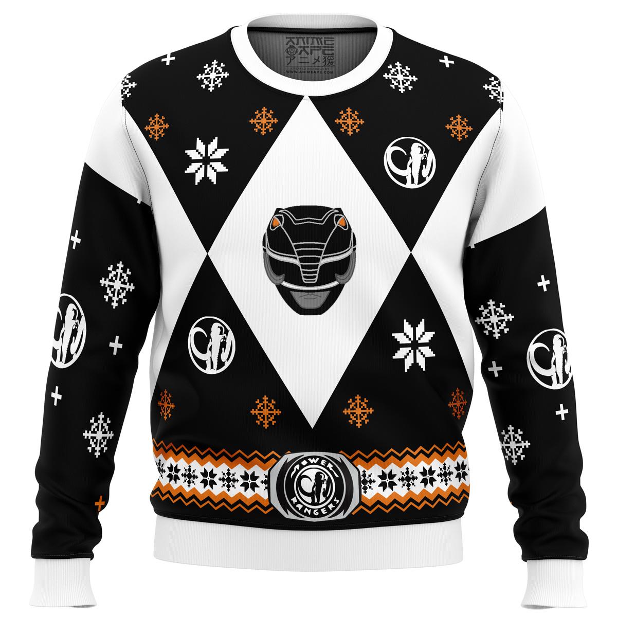 Mighty Morphin Power Rangers Red Ugly Sweater