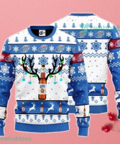 Miller Lite Holiday Sweater Best For Fans