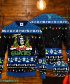 Miller Lite Drink Up Grinches Ugly Christmas Sweater