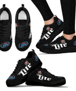 Miller Lite Running Shoes Black For Fans