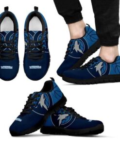 Minnesota Timberwolves Running Shoes Blue