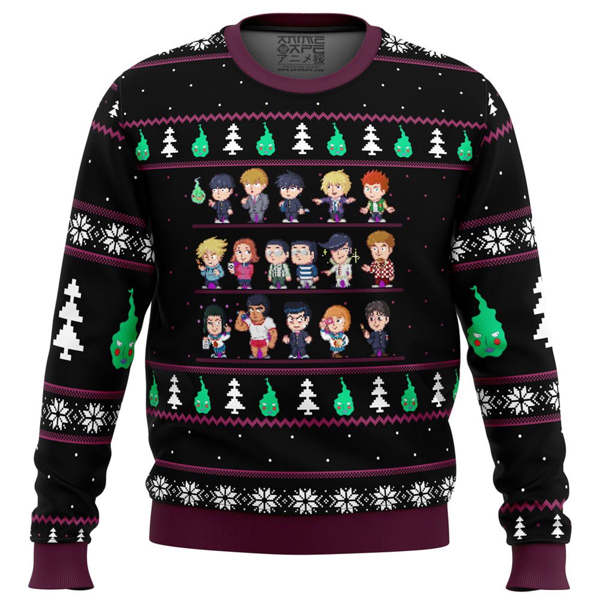 My Hero Academia Sprites Best Ugly Christmas Sweaters