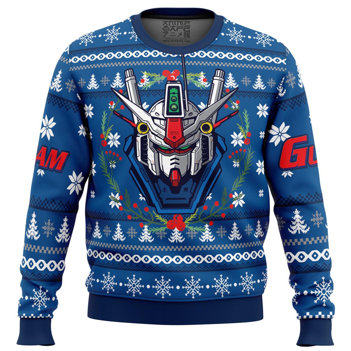 Principality Of Zeon The Mobile Suit Gundam Ugly Christmas Sweater Xmas Outfit For Fans