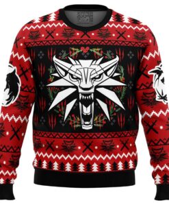 Monster The Witcher Xmas Style Ugly Christmas Sweater Best Holiday Gift For Fans