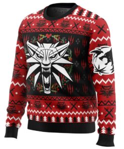 Monster The Witcher Xmas Style Ugly Christmas Sweater Best Holiday Gift For Fans