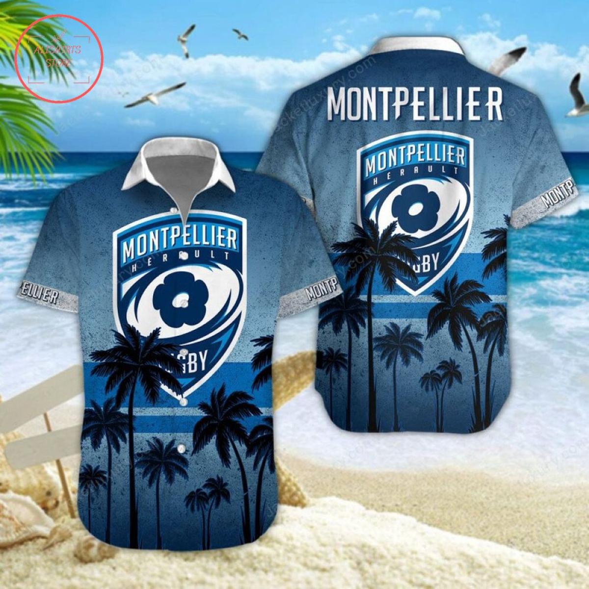 Montpellier Hérault SC Special Tropical Aloha Shirt Best Hawaiian Outfit For Ligue 1 Fans