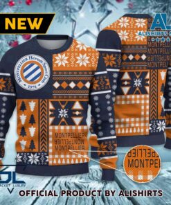 Montpellier Hérault SC Ugly Christmas Sweater For Fans