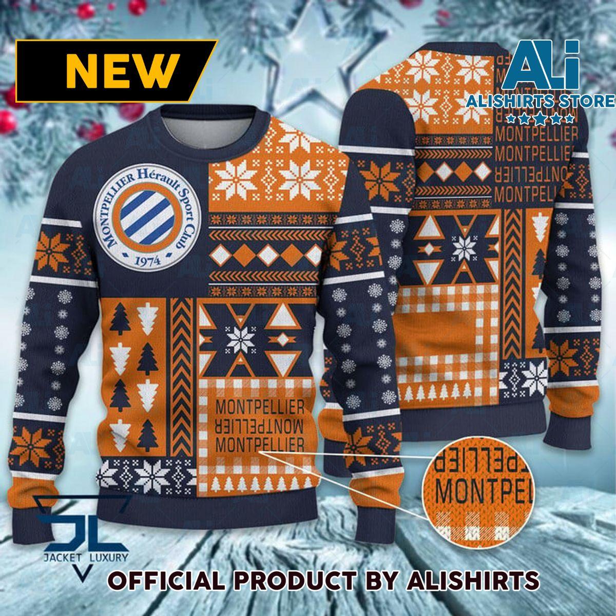 Fc Lorient Ugly Christmas Sweater Best Gift For Fans