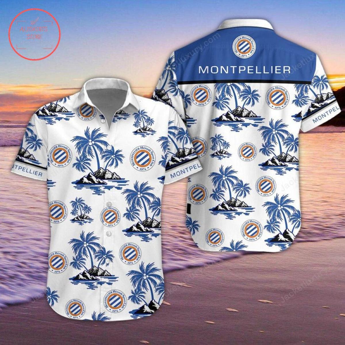 Montpellier Hérault SC Special Tropical Aloha Shirt Best Hawaiian Outfit For Ligue 1 Fans