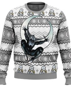 Moon Knight Womens Ugly Christmas Sweater 1