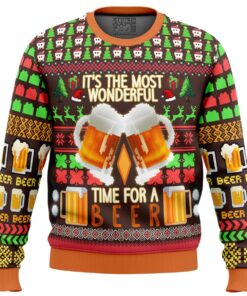 Christmas Drink Carlsberg Beer Christmas Sweater For Men And Women