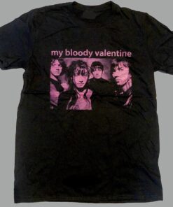 My Bloody Valentine Group Photo Vintage T-shirt Best Fan Gifts