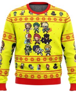 My Hero Academia Boku No Students Christmas Sweater For Men And Women