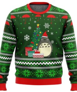 My Neighbor Totoro Funny Ugly Christmas Sweater Best Gift For Studio Ghibli Fans