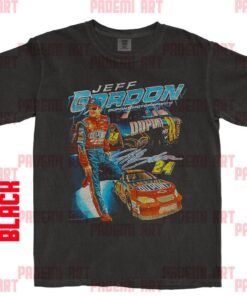Nascar Racing Driver Jeff Gordon Vintage T-shirt Best Sports Fans Gifts