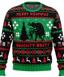 Naughty Brats Krampus Xmas Sweater 1