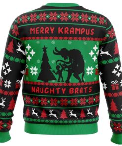 Naughty Brats Krampus Xmas Sweater 2