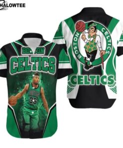 Nba Basketball Boston Celtics Vintage Tropical Aloha Shirt For Men Women