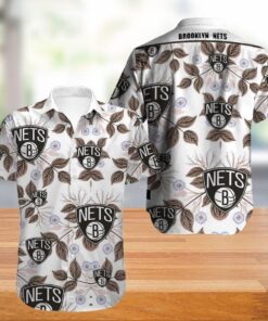Nba Brooklyn Nets Summer Patterns Aloha Shirt Best Hawaiian Outfit For Fans