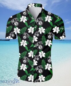 Nba Brooklyn Nets Tropical Floral Hawaiian Shirt Size From S To 5xl