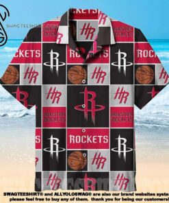 Nba Houston Rockets Logo Unique Style Vintage Hawaiian Shirt Best Gift For Fans
