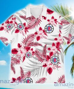 Nba Los Angeles Clippers Tropical Summer Patterns Hawaiian Shirt Size From S To 5xl
