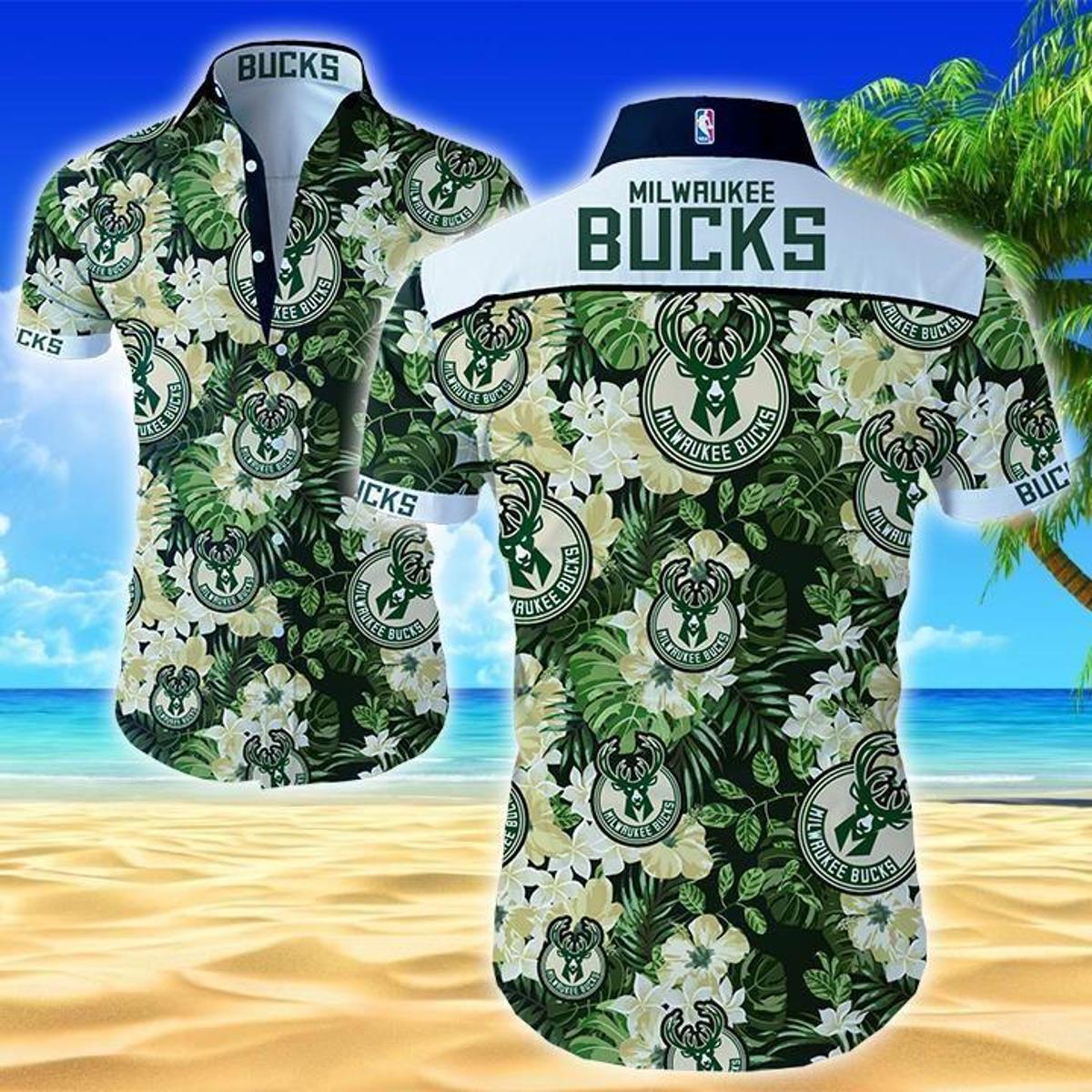 Nba Oklahoma City Thunder Leaves Flowers Vintage Aloha Shirt Best Hawaiian Outfit