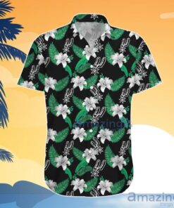 Nba San Antonio Spurs Logo Floral Tropical Hawaiian Shirt Best Gifts Ideas