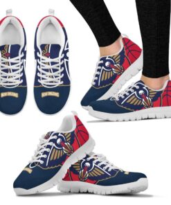 New Orleans Pelicans Black Navy Air Jordan 1 High Tops