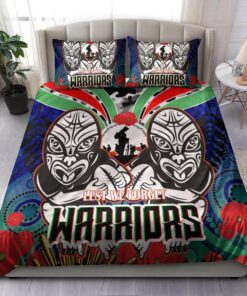 New Zealand Warriors Anzac Aboriginal Doona Cover