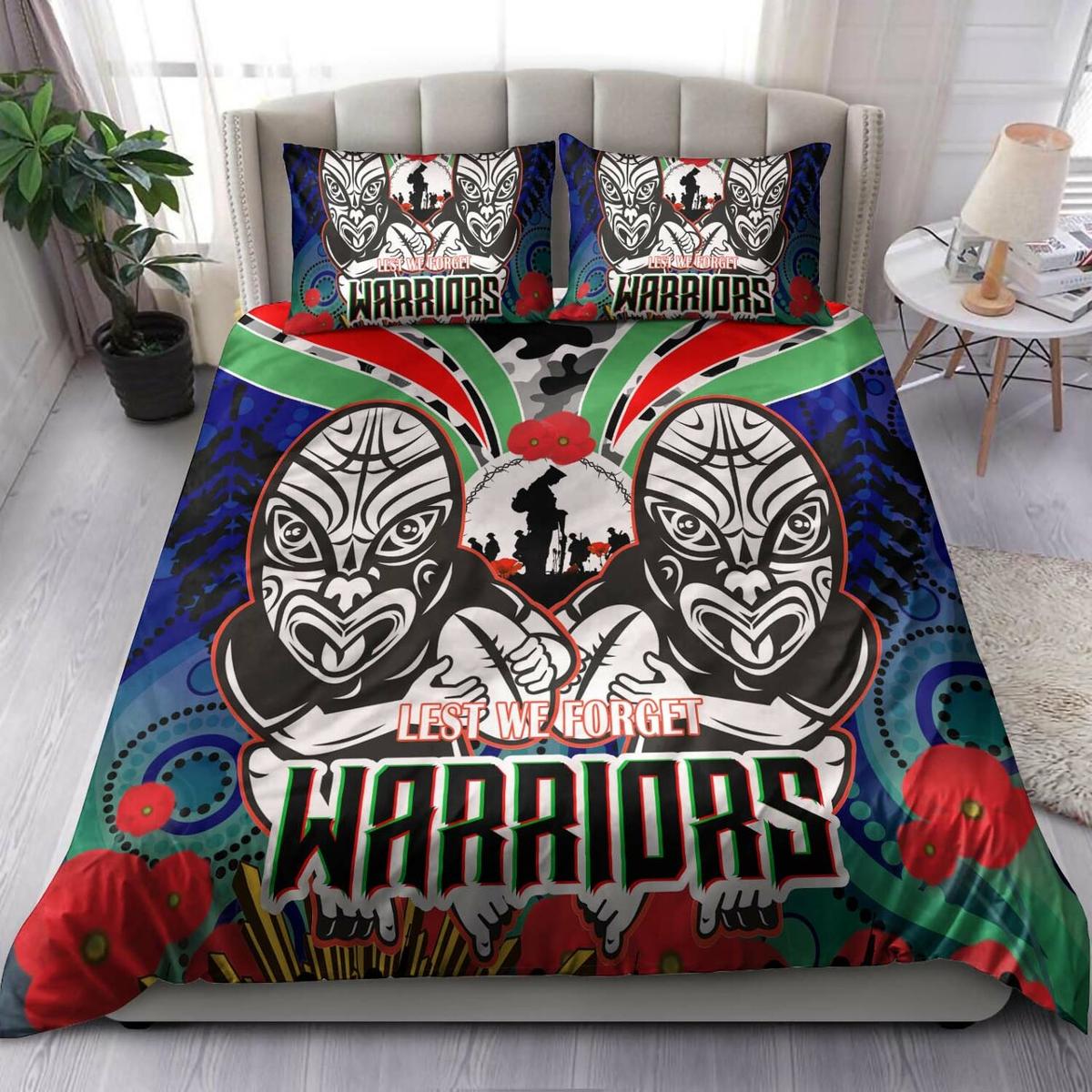 New Zealand Warriors Indigenous Doona Cover