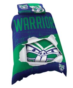 New Zealand Warriors Big Logo Doona Cover