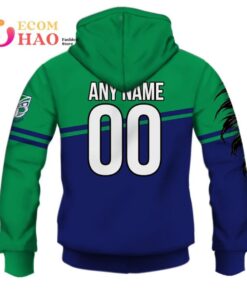 New Zealand Warriors Custom Name Number Native Skull Zip Up Hoodie Best Gift For Fans 2